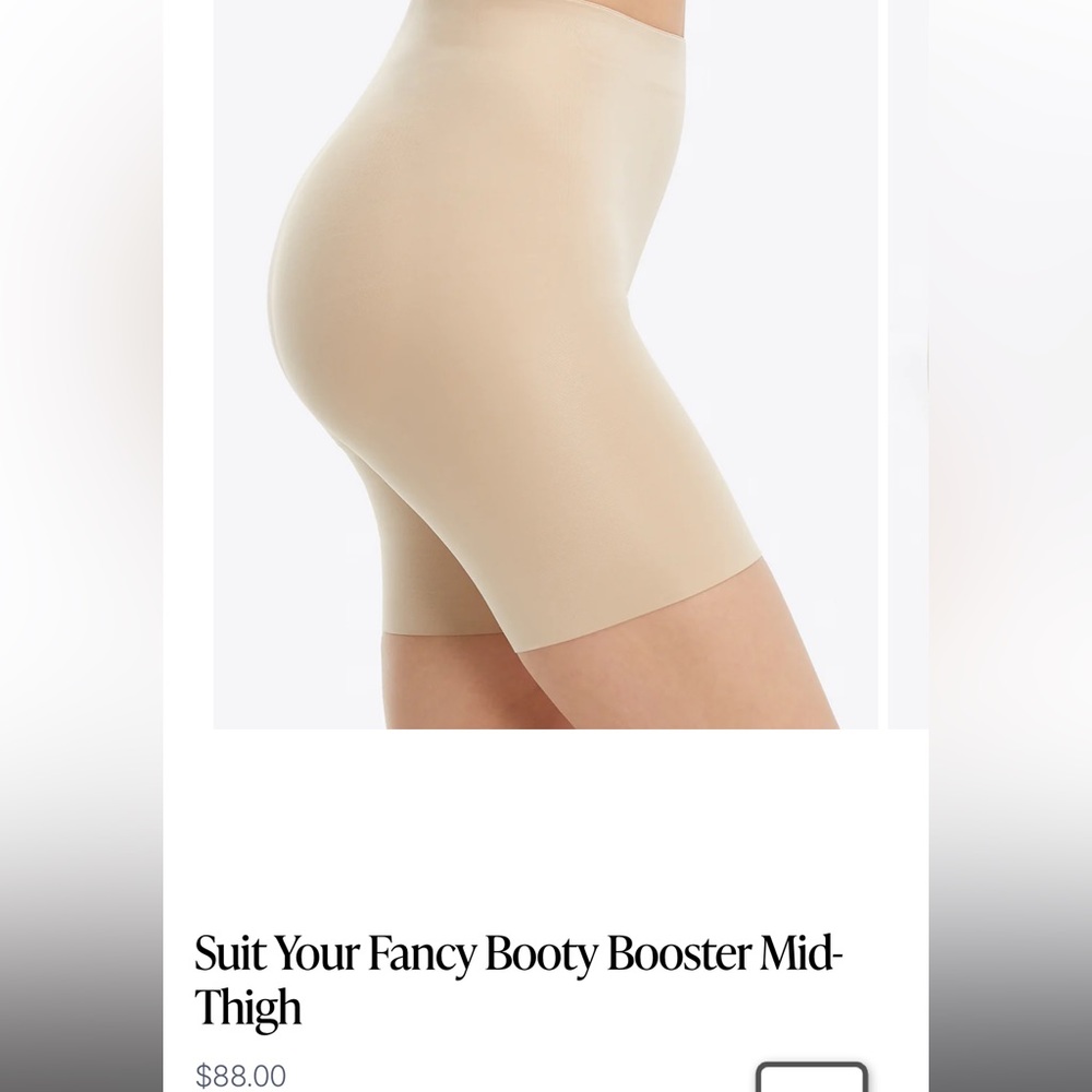 SPANX Suit Your Fancy Booty Booster Mid-Thigh